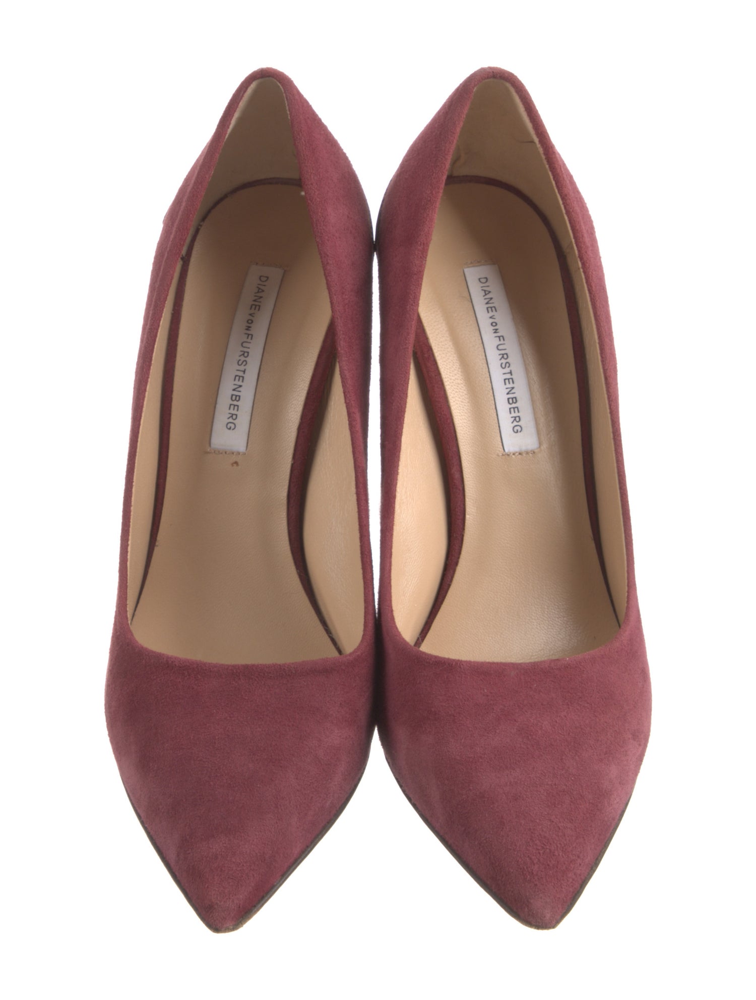 Diane von Furstenberg Suede Pumps
